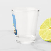 Verre A Shot Goélette du Maine naviguant Thunder_Cove (Droite)