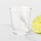 Verre A Shot Gold Black New Year's Eve Day Celebration (Dos)