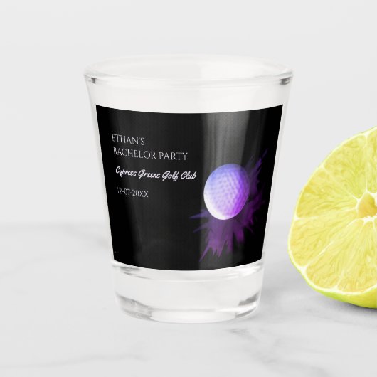 Verre A Shot Golf Bachelor Party - Golf trip Classic Golfer (Devant)