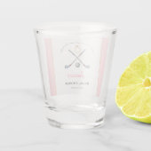 Verre A Shot Golf "Dernière balançoire avant l'anneau" Fête des (Dos)