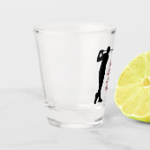 Verre A Shot Golf Golfer Humour (Gauche)