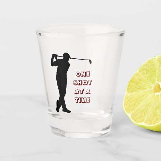 Verre A Shot Golf Golfer Humour (Devant)