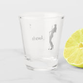 Verre A Shot Golfeuse personnelle (Dos)
