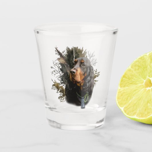 Verre A Shot Gordon Setter (Devant)