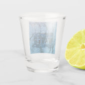 Verre A Shot Gorgée d'eau (Dos)