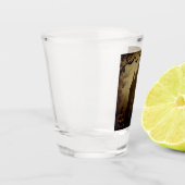 Verre A Shot Gothique/Halloween/automne/citrouille (Gauche)