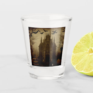 Verre A Shot Gothique/Halloween/automne/citrouille