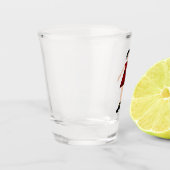 Verre A Shot Gothique Halloween Vampire Lady (Gauche)