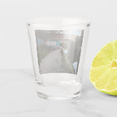 Verre A Shot Graffiti sur le mur (Dos)