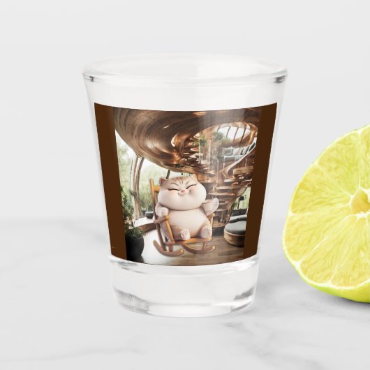 Verre A Shot Graisse Et Café Sassy (Devant)