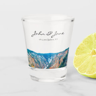 Verre A Shot Grand Canyon personnalisé de Yellowstone