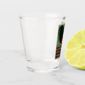 Verre A Shot Grand Coq Rouge (Gauche)