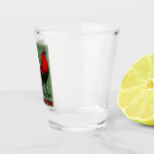 Verre A Shot Grand Coq Rouge (Droite)