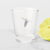 Verre A Shot Grand héron bleu (Dos)