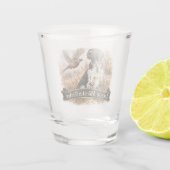 Verre A Shot Grand Münsterländer avec Faisan (Dos)
