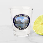 Verre A Shot Grand Teton Mountains et Jenny Lake, Wyoming (Devant)