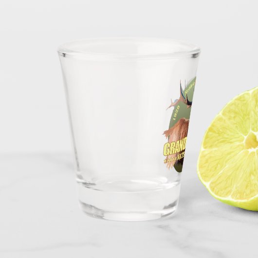 Verre A Shot Grand Teton NP (wapiti) (Gauche)