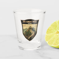 Grande Muraille de Chine Travel Art Vintage