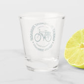 Verre A Shot Great Allegheny Passage (cycling) (Dos)