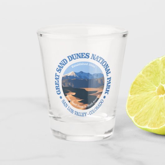 Verre A Shot Great Sand Dunes NP (Devant)