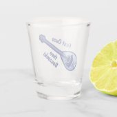 Verre A Shot Grec Bouzouki Tiré (Dos)