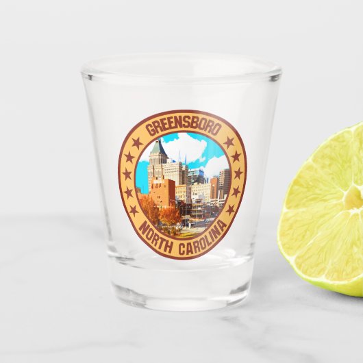 Verre A Shot Greensboro (Devant)