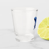Verre A Shot Grenouille à tarte à poison bleu (Gauche)