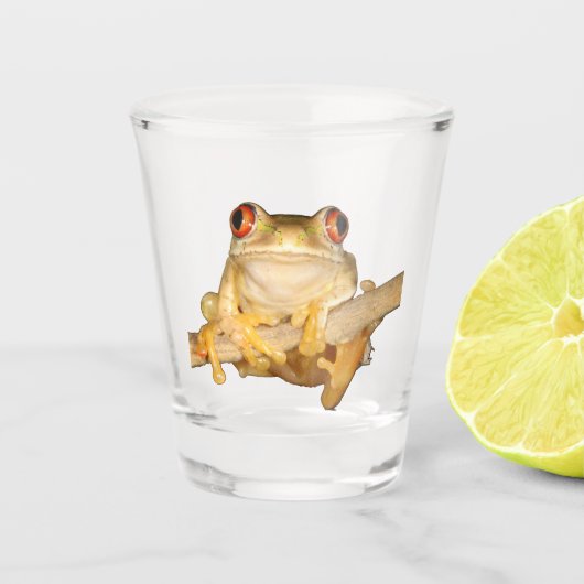 Verre A Shot Grenouille des arbres (Devant)