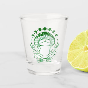 Verre A Shot Grenouille Et Champignons, Champignons Mystiques