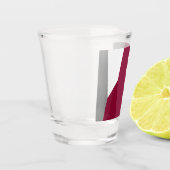 Verre A Shot Gris rose et blanc (Gauche)