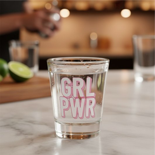 VERRE A SHOT GRL PWR
