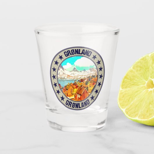 Verre A Shot Groenland (Devant)