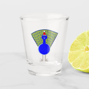 Verre A Shot Gros paon de Noël
