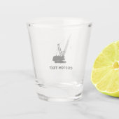 Verre A Shot Grue de construction (Dos)