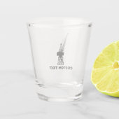 Verre A Shot Grue du chantier naval (Dos)