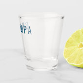 Verre A Shot Grumpa Amusant Novelty pour Grumpy Grandpa Graphic (Droite)