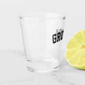 Verre A Shot Grumpa Funny Novelty Grumpy Grandpa Graphic Black (Gauche)