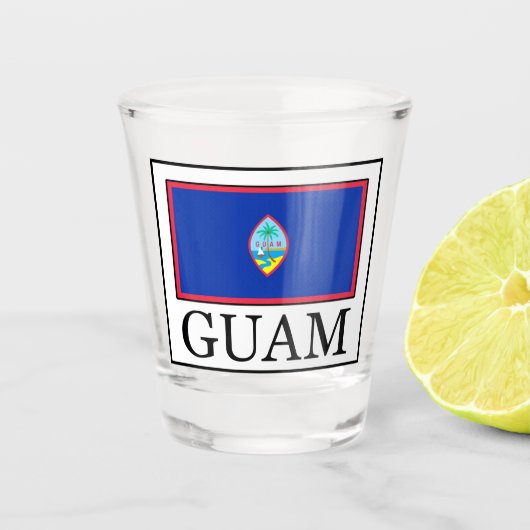 Verre A Shot Guam (Devant)
