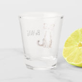 Verre A Shot Guépard Sauvage (Dos)