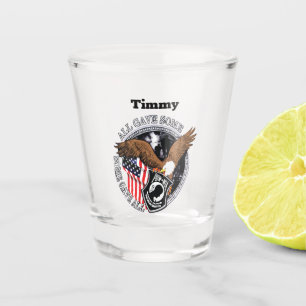 Verre A Shot Guerre Patriotique Militaire Avec Un Nom Personnal