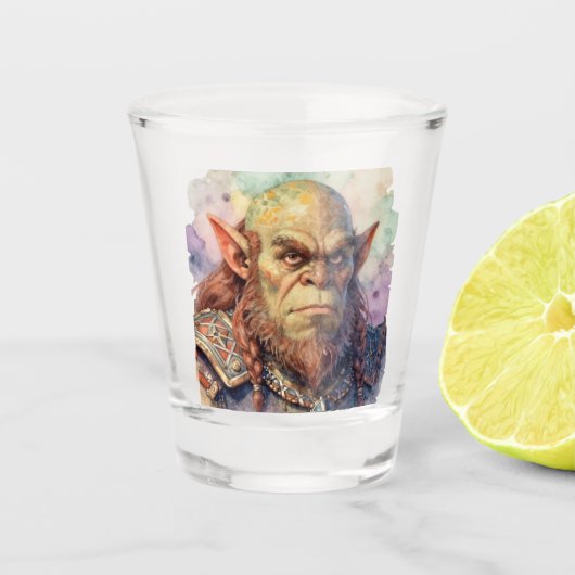 Verre A Shot Guerrier de fantasy : Dagar (Devant)