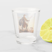 Verre A Shot Guerrier de girafe (Dos)