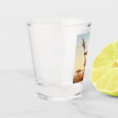 Verre A Shot Guerrier de girafe (Gauche)