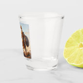 Verre A Shot Guerrier de girafe (Droite)