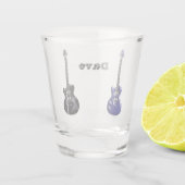 Verre A Shot Guitare personnalisée (Dos)