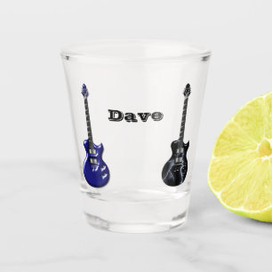 Verre A Shot Guitare personnalisée