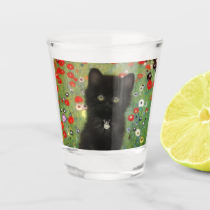 Verre A Shot Gustav Klimt Kitten