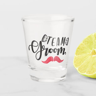 Verre A Shot Habillez-vous pour l'équipe du marié !
