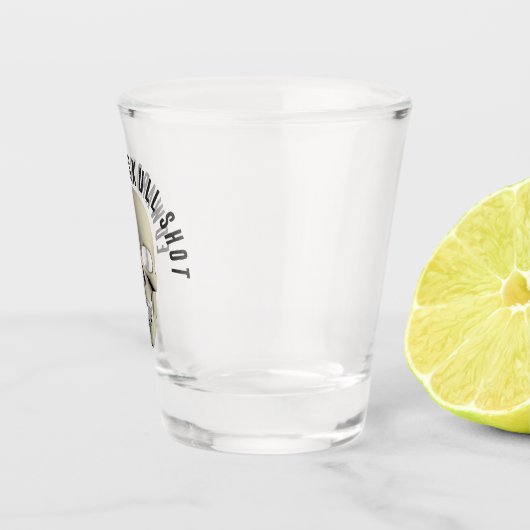 Verre A Shot Halloween du crâne (Droite)
