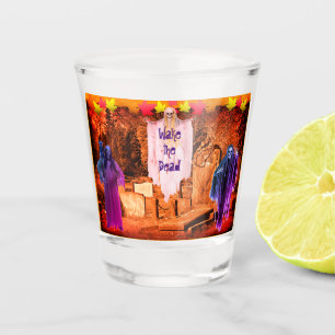Verre A Shot Halloween les esprits hantés